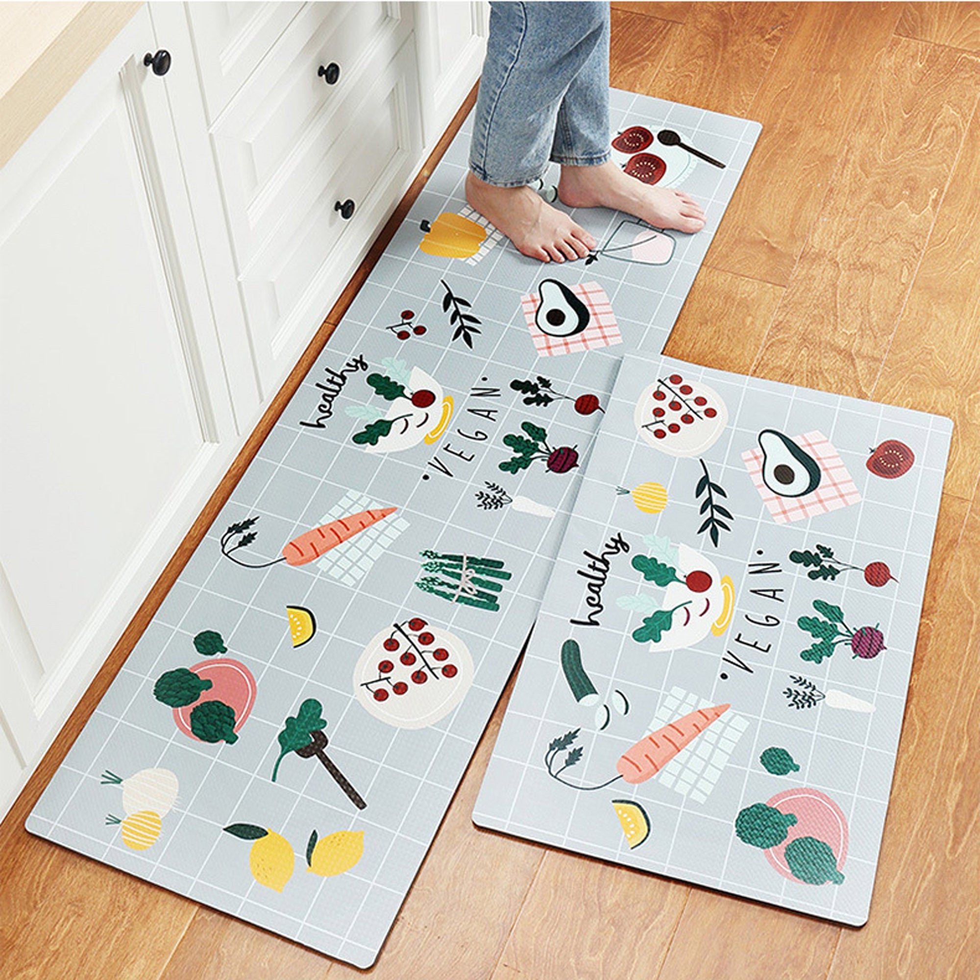 Kitchen Mat Anti slip Laundry Room Rug Mat