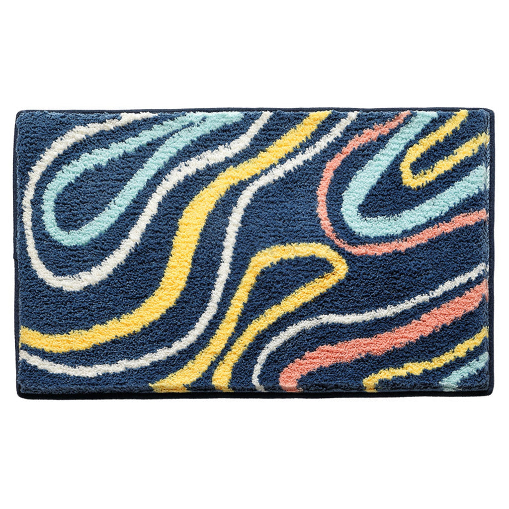 Abstract ArtAbstract Art bath mat colorful cute bathroom decor