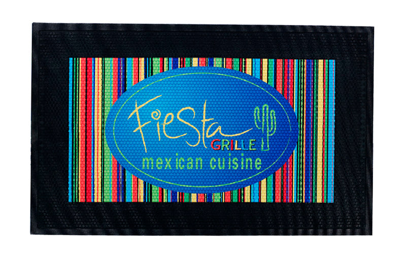 Rubber Scraper Logo Mat